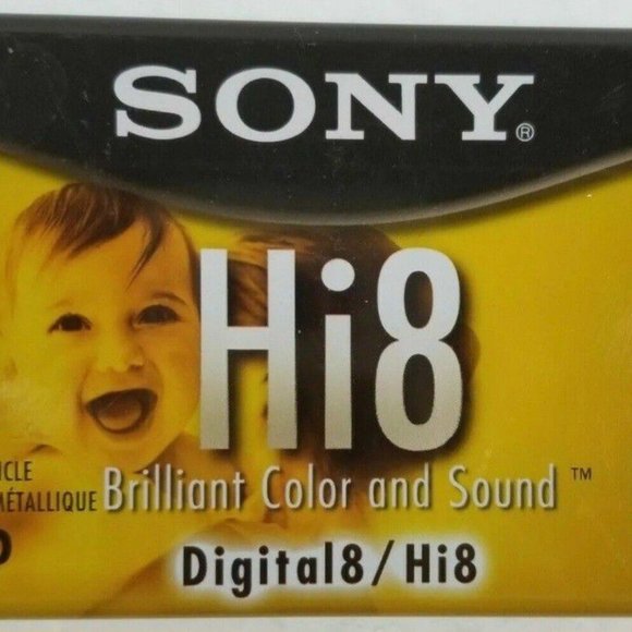 sealed new Sony P6-120HMPL 120 Minutes Hi 8mm Video Cassette (1 Pack) - Picture 1 of 1